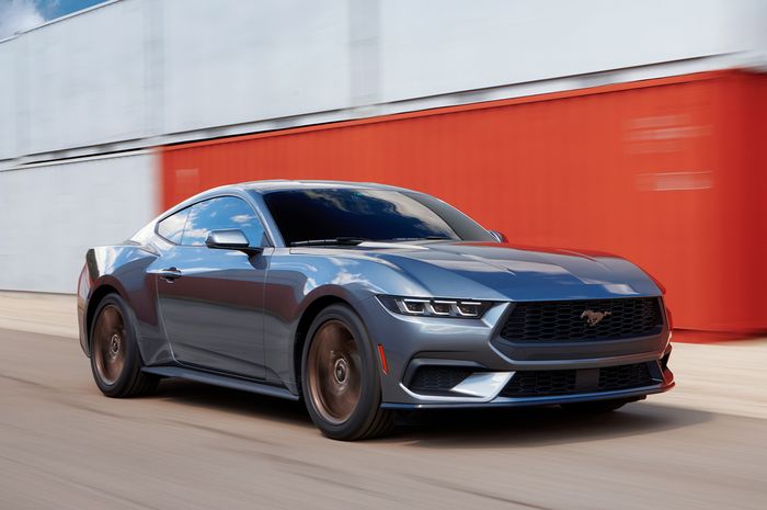 Ford Mustang generasi ketujuh telah meluncur sebagai mobil baru di NAIAS 2022.