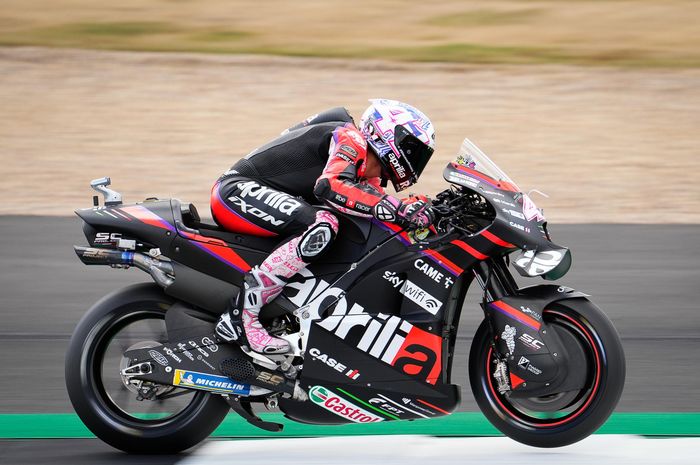 Aleix Espargaro memimpin FP1 MotoGP Aragon 2022