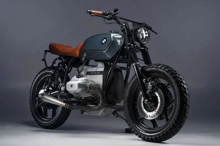 BMW R80 scrambler garapan Monnom Customs