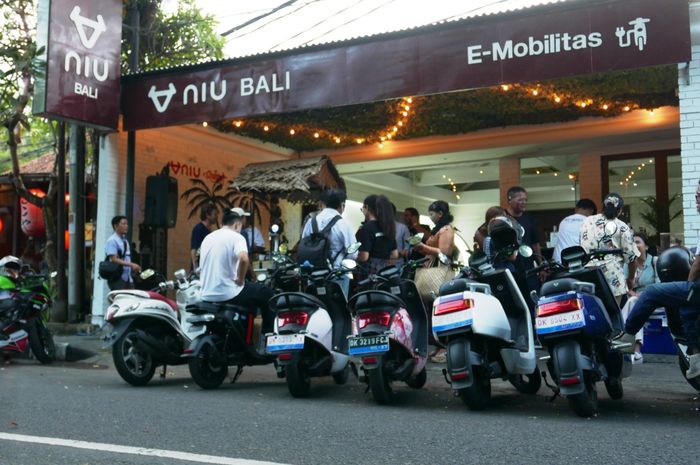 Utomocorp membuka Flagship Store NIU Mobilty di Bali, Jumat (16/9/2022).