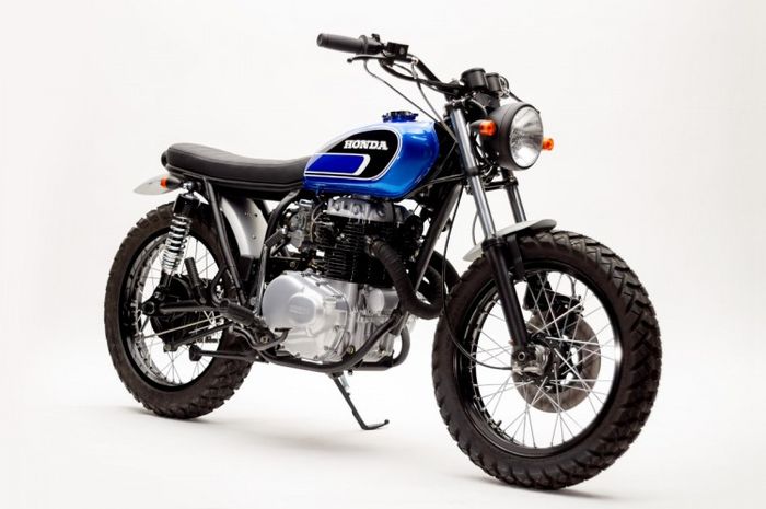 Honda CL360 scrambler rupawan dari Slipstream Creations