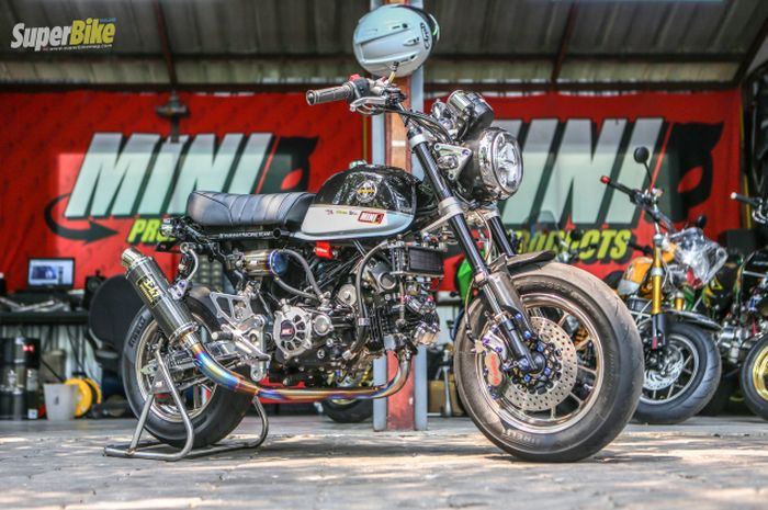 Modifikasi sangar Honda Monkey 125 