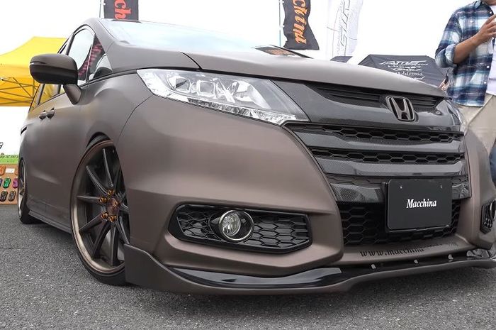 Modifikasi Honda Odyssey tampil eye-catching kena polesan Macchina, Jepang