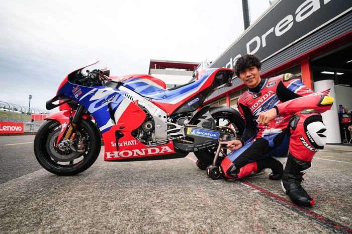 Tetsuta Nagashima akan tampil di MotoGP Jepang 2022 sebagai pembalap wildcard Team HRC