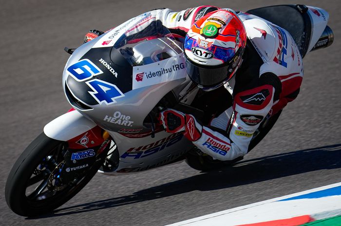 Mario Aji kompetitif di awal sesi FP1 Moto3 Jepang 2022