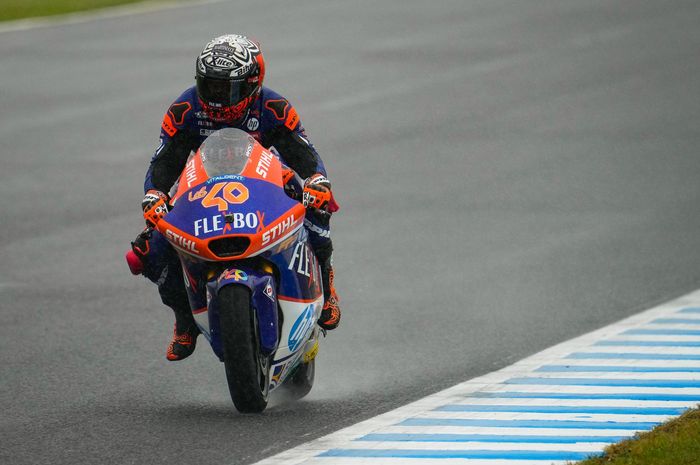 Aron Canet raih pole position di kualifikasi Moto2 Jepang 2022