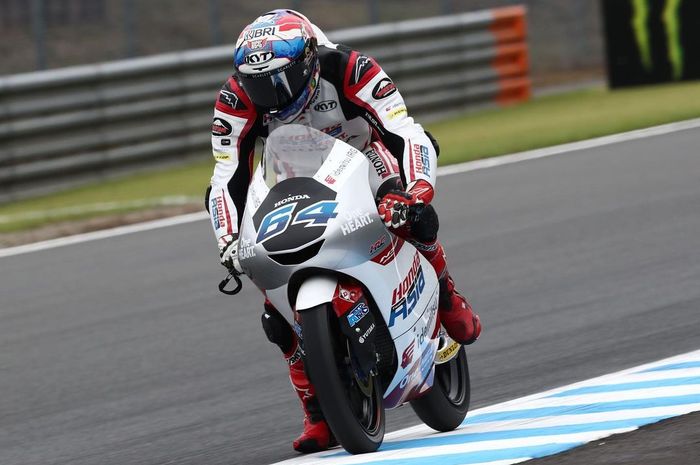 Mario Aji bakal berusaha tampil maksimal saat balapan Moto3 Jepang 2022, Minggu (25/09/2022).