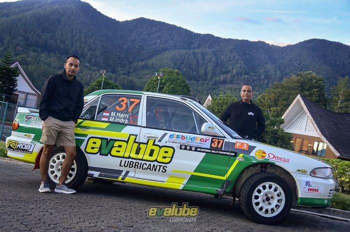 Evalube Rally Team bertarung di ajang yang juga termasuk agenda balap Asia Pacific Rally Championship (APRC)