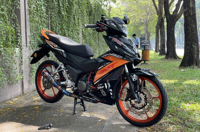 Modifikasi Honda Winner 150 alias Supra GTR 150