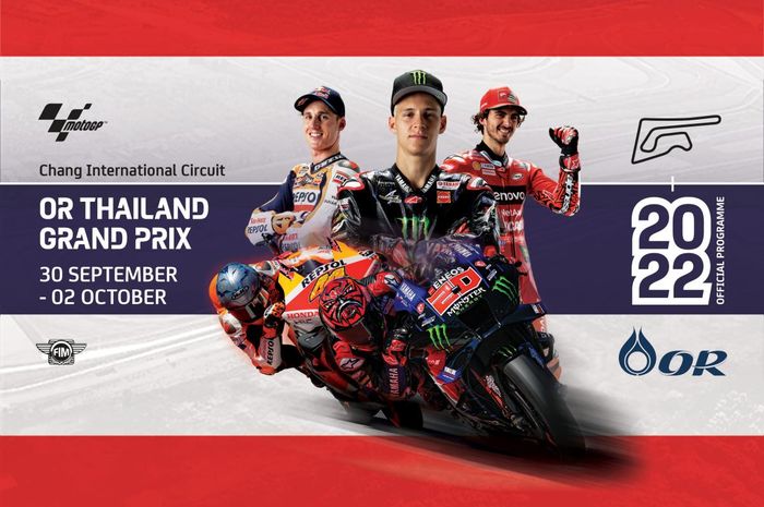 Jadwal MotoGP Thailand 2022