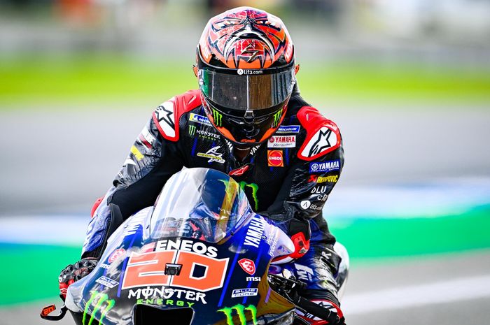 Fabio Quartararo kecewa dengan hasil MotoGP Thailand 2022