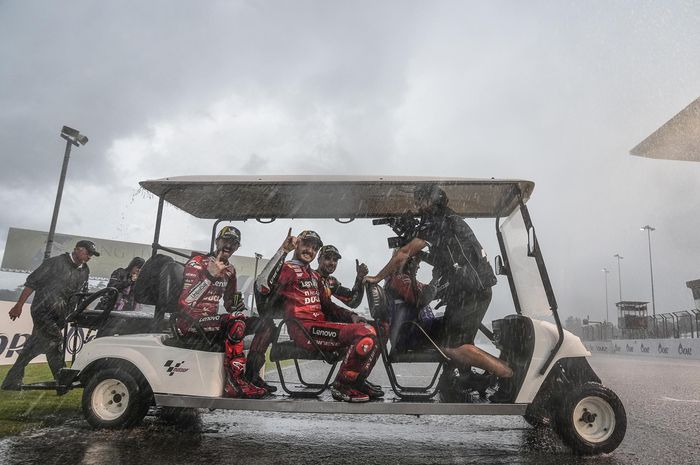 Pecco Bagnaia pangkas jarak dari Fabio Quartararo, ucapkan terima kasih ke Jack Miller
