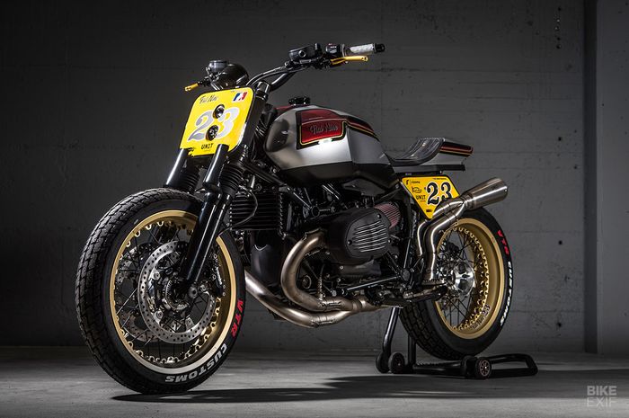 BMW R nineT street tracker garapan VTR Customs
