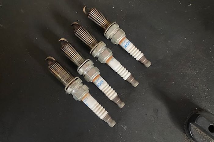 Kondisi mesin bisa dilihat dari sisa pembakaran di ujung busi