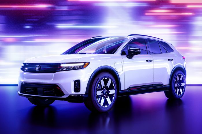 Honda telah mengungkap tampilan eksterior dan interior mobil listrik Honda Prologue.