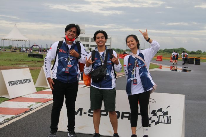 Farrel Haiqal, Bintang Barlean dan Canya Prasetyo. Perwakilan Indonesia di FIA Rally Star di Madras, India (10-12/10/2022)