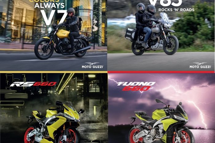 Jajaran moge Aprilia dan Moto Guzzi kena diskon hingga ratusan juta