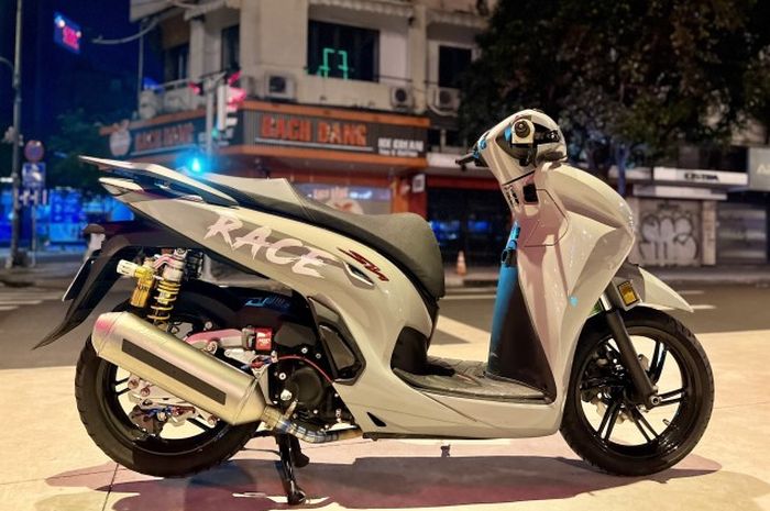 Modifikasi Honda SH350i yang keren dan istimewa
