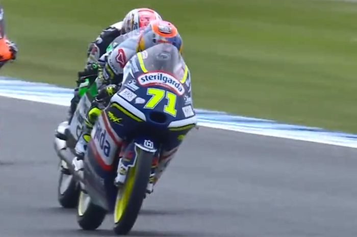 Ayumu Sasaki sukses sabet pole position usai lakoni sesi Kualifikasi Moto3 Australia 2022, Sabtu (15/10/2022).