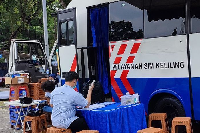 Layanan SIM Keliling dan Gerai SIM ditutup (ilustrasi)
