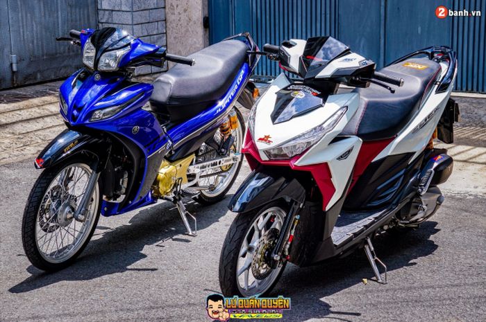 Modifikasi keren Honda Vario 125