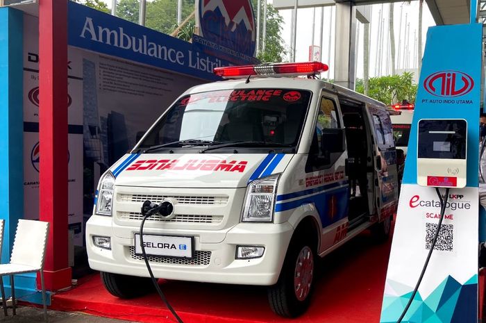 Ambulans listrik pertama berbasis DFSK Gelora E