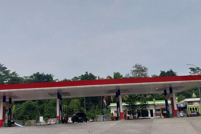 SPBU 43.507.16 di Jalan Lingkar Salatiga, Jawa Tengah yang jual Pertalite ketuker Solar