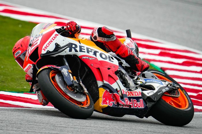 Marc Marquez hanya bisa finis ke-7 di MotoGP Malaysia 2022