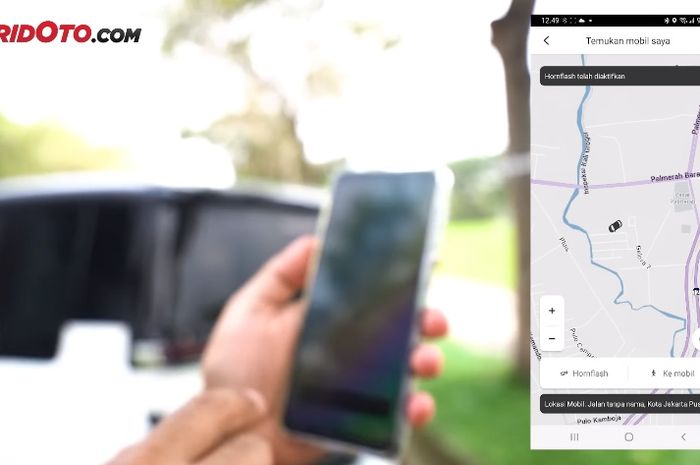 Ilustrasi, penggunaan smartphone saat mudik