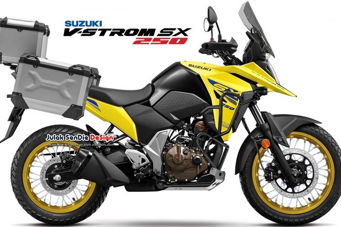 Modifikasi Suzuki V-Strom SX 250 