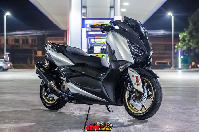 Modifikasi keren XMAX lama bisa jadi inspirasi pengguna Yamaha XMAX 250 Connected