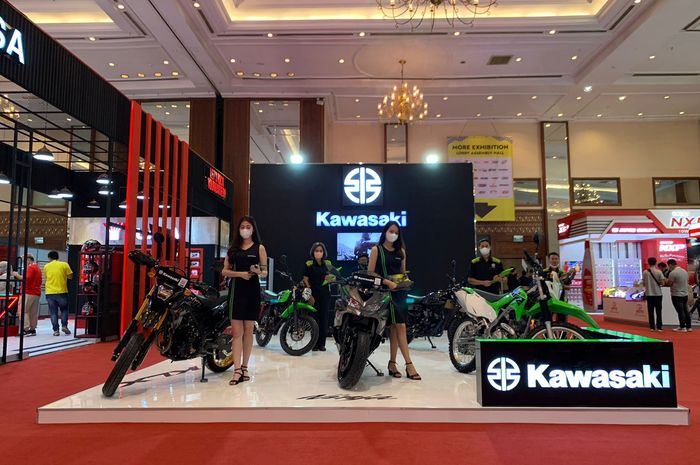 Booth Kawasaki di pameran IMOS 2022