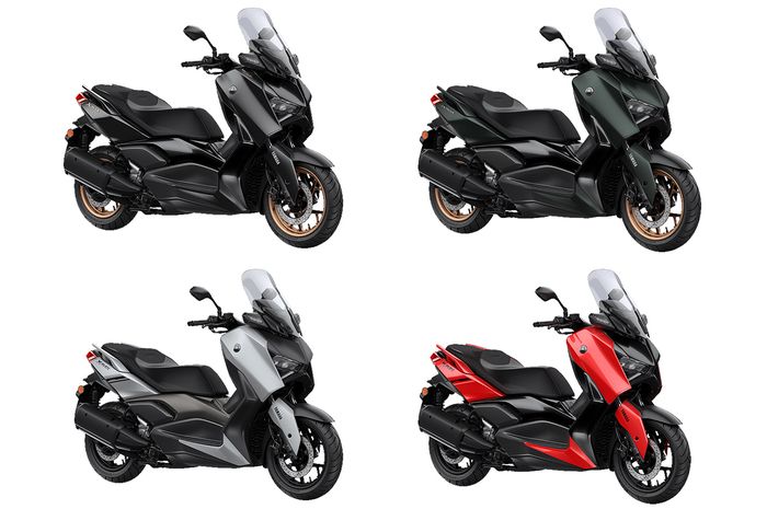 Pilihan warna Yamaha XMAX Connected