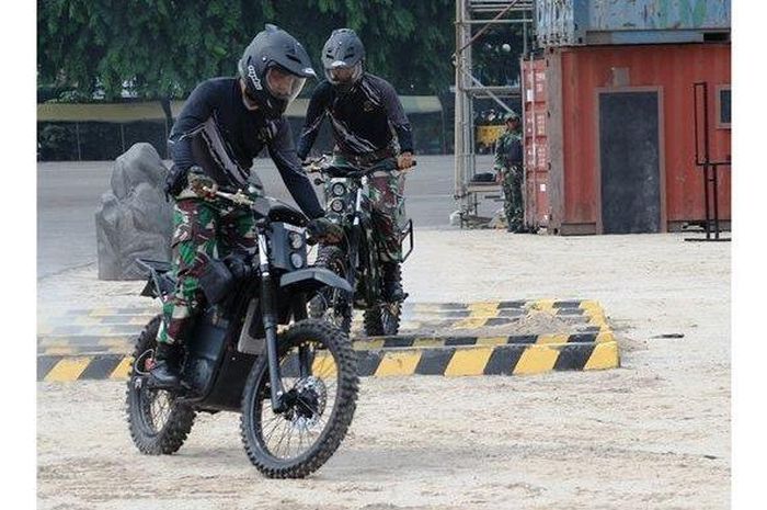 Trail listrik e-tactical made in Indonesia