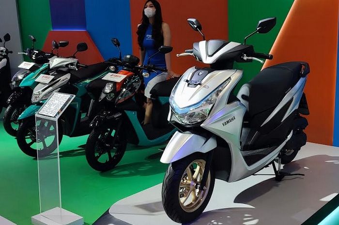 Hadir di IMOS 2022, motor mtic baru Yamaha FreeGO 125 Connected