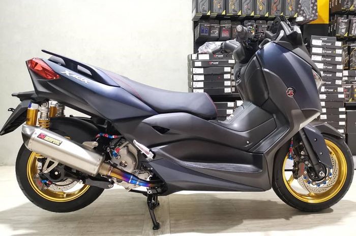 Modifikasi keren Yamaha XMAX bisa jadi referensi pengguna Yamaha XMAX 250 Connected