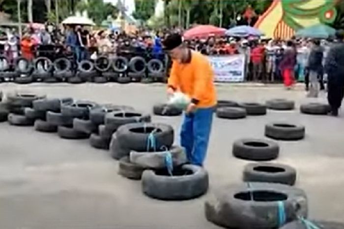 Video viral balapan motor dibubarkan