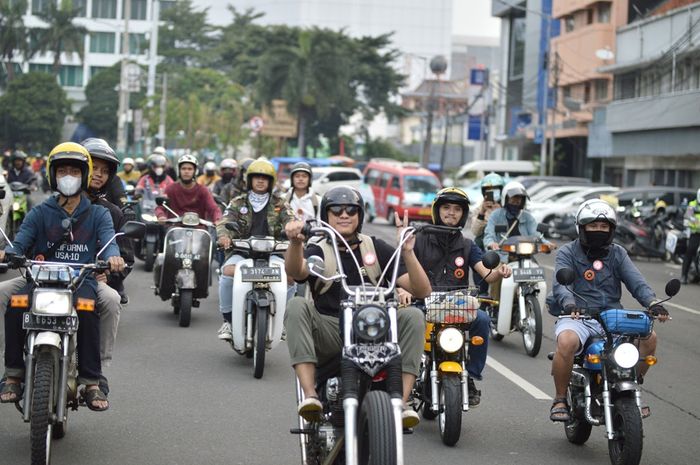 1.000 Riders dari Berbagai Komunitas Motor Ramaikan IMOS 2022