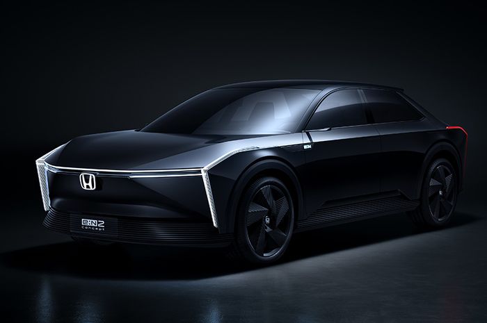 Honda telah mengungkap mobil listrik konsep Honda e:N2.