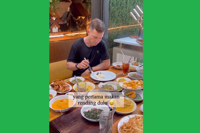 Jonathan Rea diajak makan Nasi Padang jelang World Superbike Mandalika 2022
