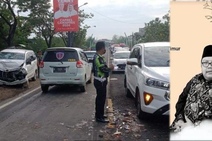 Mantan Ketua Bawaslu Jatim meregang nyawa usai Xenia yang ditumpangi adu banteng dengan pikap