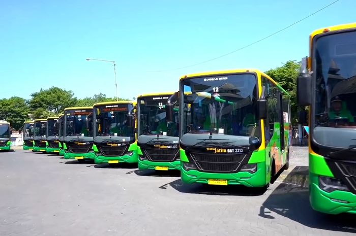 Dishub Jatim bakal tambah dua koridor bus Trans Jatim pada 2023 mendatang.