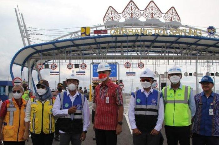 Dibuka secara fungsional, Satlantas Polres Demak akan melakukan penjagaan di Tol Semarang-Demak selama Nataru.