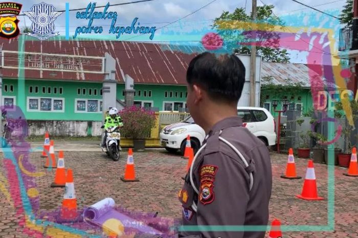 Satlantas Polres Kepahiang gelar bimbingan dan pelatihan ujian SIM secara gratis di kelurahan dan desa