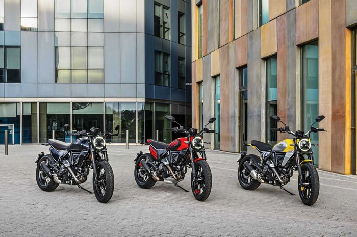Ducati Scrambler 2023 alias generasi kedua bakal tersedia dalam tiga tipe