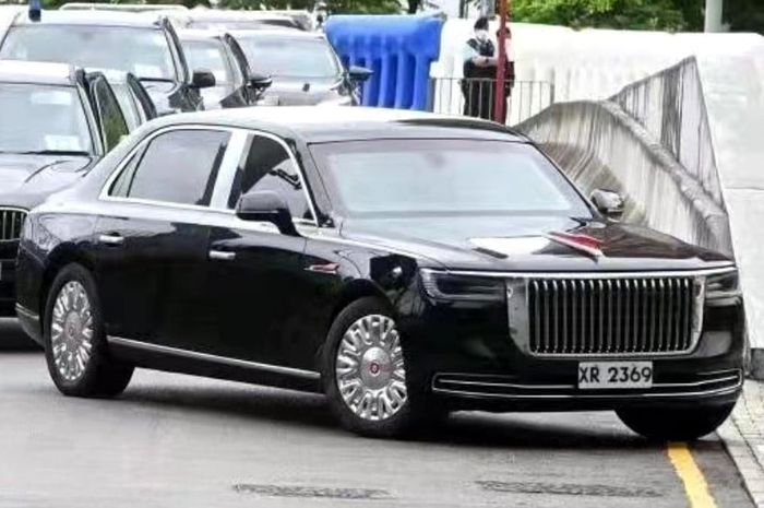 Mobil dinas Hongqi N701, yang dibawa Presiden China Xi Jinping untuk menghadiri acara KTT G20 Bali 2022, 15-16 November nanti.