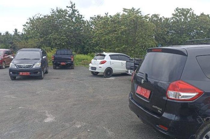 Miris, ratusan kendaraan dinas di Pekmab Bengkulu ketahuan nunggak pajak.