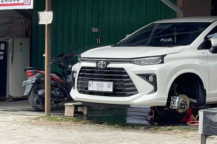 Toyota All New Avanza di kota Bontang, Kalimantan Timur sudah terapkan pelat nomor putih