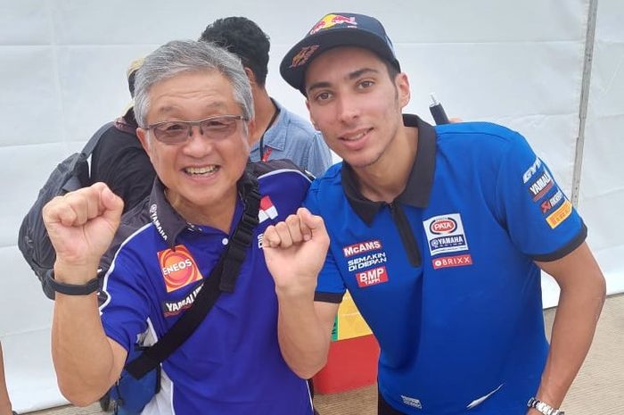 Bos besar Yamaha Indonesia, Minoru Morimoto ungkap masa kecil Toprak Razgatlioglu, ternyata dulunya sering crash.