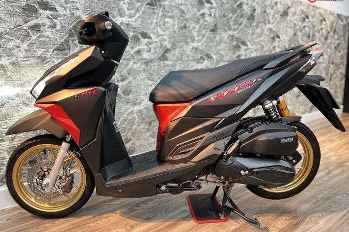 Honda Vario 125 Modif Minimalis, Kuatkan Pesona Elegan dan Mewah